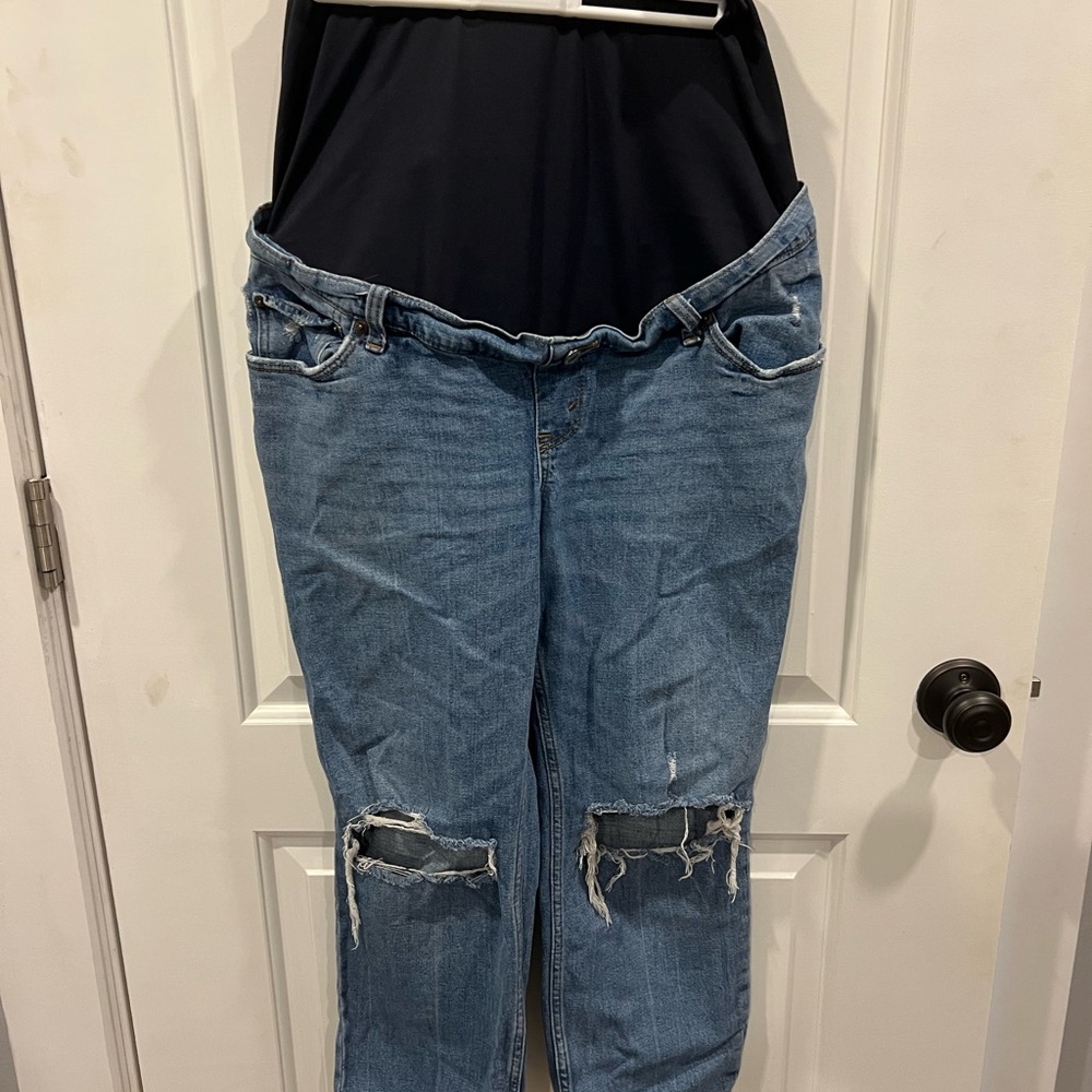 Abercrombie & Fitch Ankle Straight Maternity Jeans